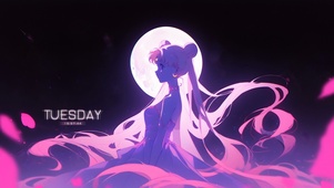 星空可爱月野兔