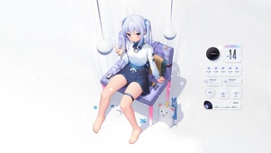4K动漫可爱美少女