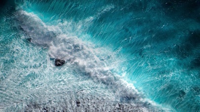 对流海浪风景动态壁纸