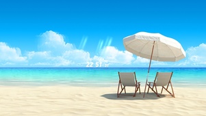 夏日唯美海浪