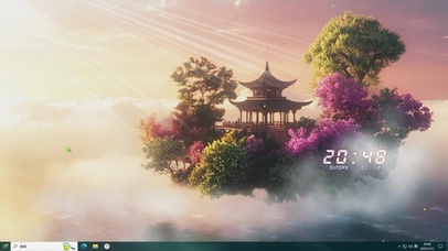 仙境AI清新壁纸-桌面主题