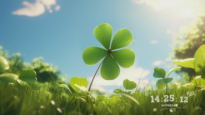 随风摇摆的小草