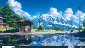 治愈 夏日车站