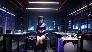 长腿女孩