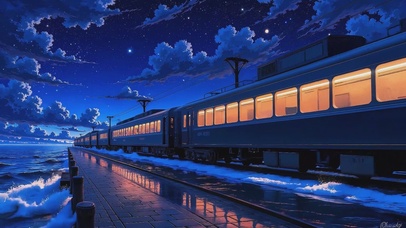 海边列车