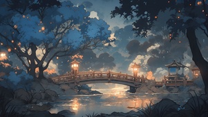 夜雨声烦