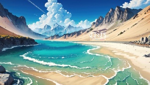 清新治愈动漫风景