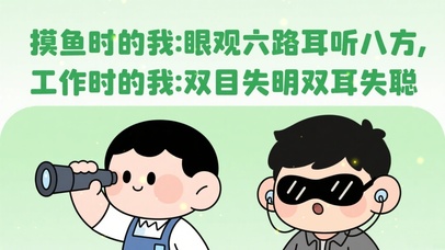 摸鱼专用壁纸