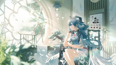 4K唯美优雅旗袍女孩