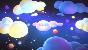 4K宇宙3D卡通星河