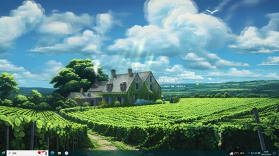 护眼主题  炊烟小屋