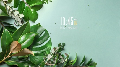 简约绿植ins风格桌面