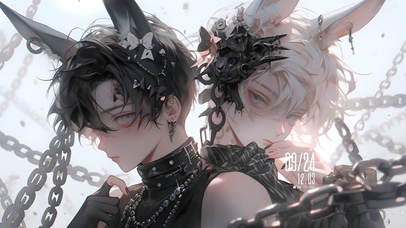 双子兔男（非主题）