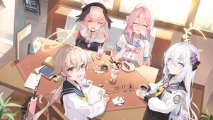 室内可爱少女