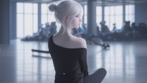 健身房少女