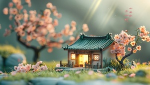 桃花小屋