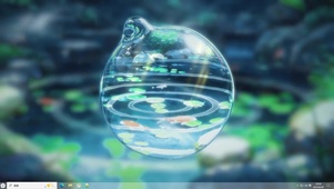 鲤戏清池-桌面主题