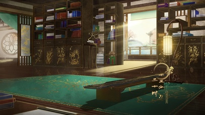 4K唯美古风书房