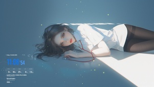 世间所有的美好都凝聚在她的身上