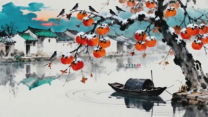 古墨意境江南