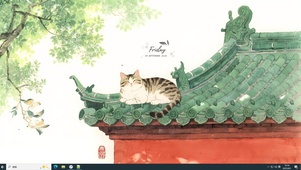 房顶的猫