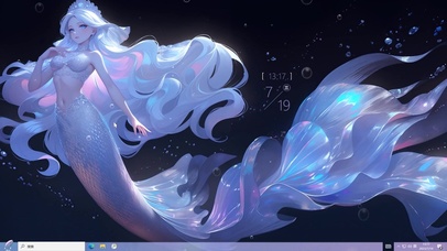 绝美深海人鱼姬