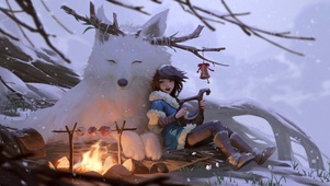 白狼与少女的合奏
