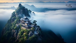山巅云海