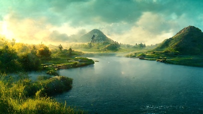 4K治愈护眼山景