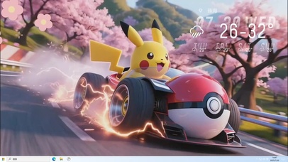 骑摩托的比卡丘