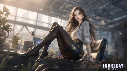 她的声音柔若微风拂过湖面