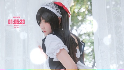 4K性感女仆美女