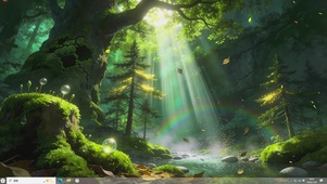 林涧流光-桌面主题