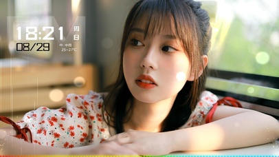 教室里的小学妹