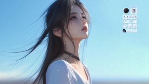 女神的侧颜