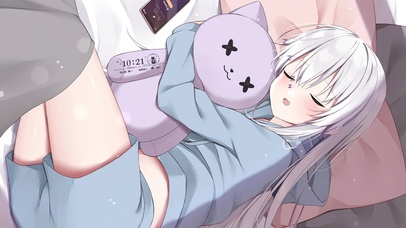 4K清纯可爱午睡少女