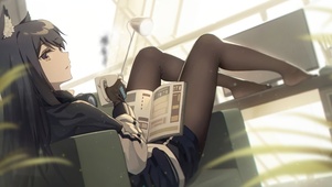 电脑前