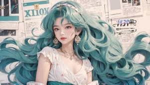 复古风·可爱少女