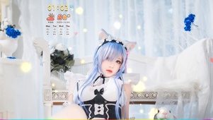 4K女仆美少女
