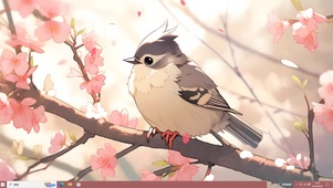 桃花鸟