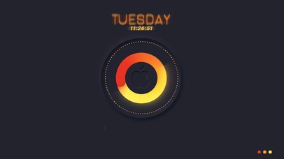 4k  苹果黑色背景 经典