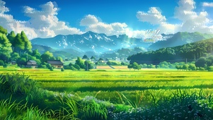 宁静的乡村