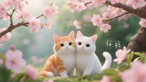 可爱小猫咪