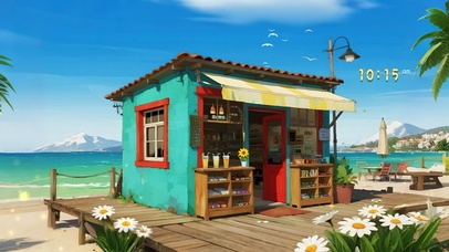 治愈海边便利店