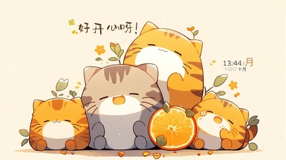 开心橘子猫