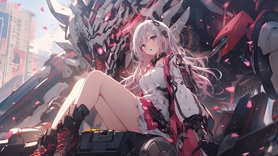 樱花机甲女孩