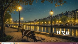 夜景路上海景城市主题