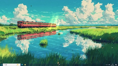 夏野回响-桌面主题