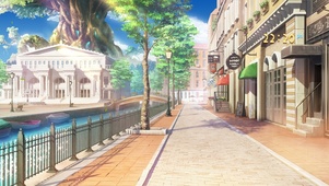 4K治愈日式阳光街道