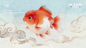 萌萌小金鱼 4K动态